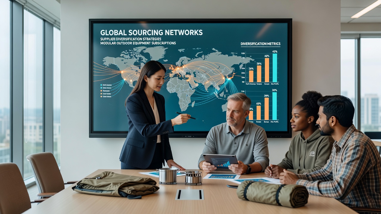 Tracking Supplier Diversification Strategies in Global Sourcing Networks for Modular Outdoor Equipment Subscriptions